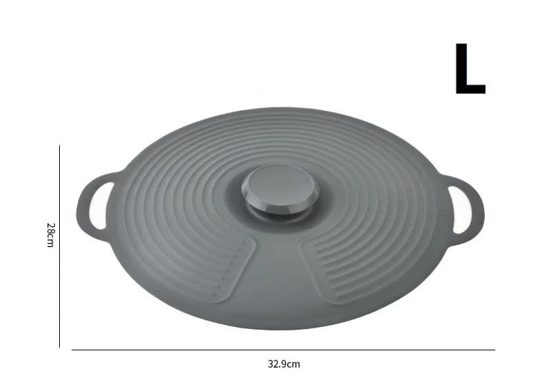 أغطية سيليكون للأوعية، أغطية للميكروويف مانعة للرذاذ، قابلة لإعادة الاستخدام ومقاومة للحرارة، مناسبة للأوعية والأطباق والأواني والمقالي وموقد السطح والفرن