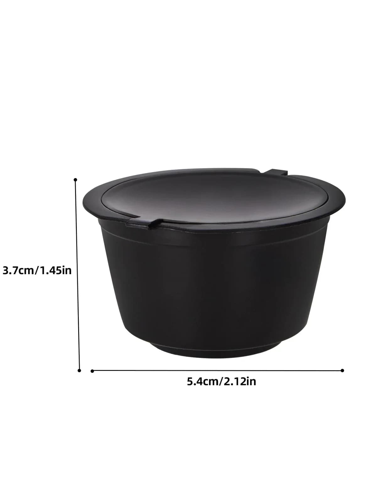 1/2/3/5 قطعة كبسولات قهوة قابلة لإعادة الاستخدام مع فلتر وكوب وتوزيع لماكينة Nescafe Dolce Gusto، طقم كبسولات قهوة قابلة لإعادة التعبئة ومتوافق